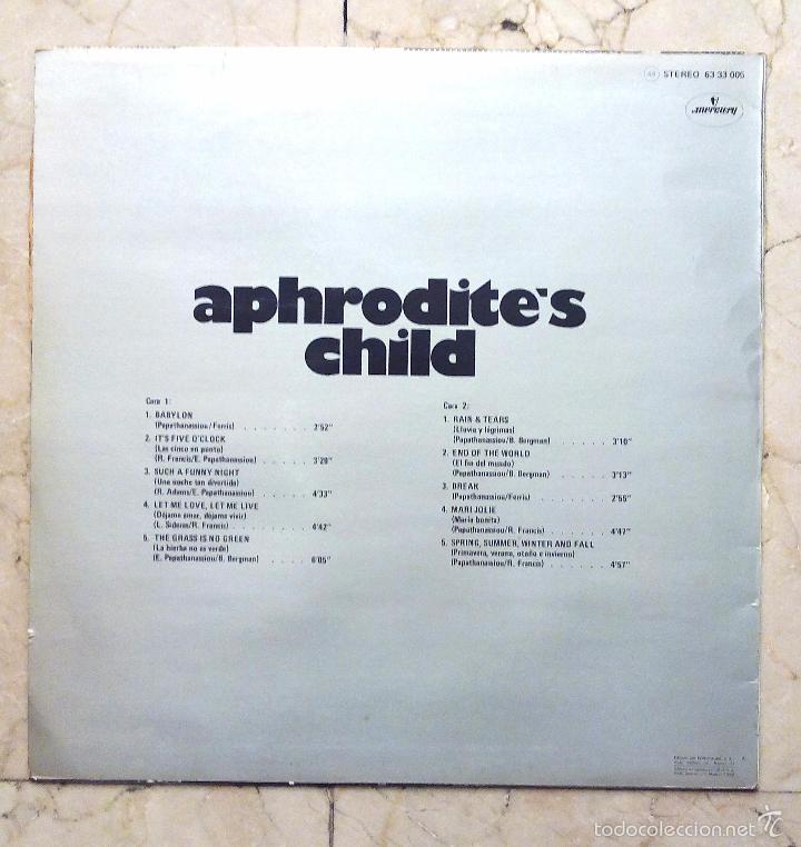lp aphrodite's child - discos de oro - babylon - Buy LP vinyl records of  other Music Styles at todocoleccion - 58186311
