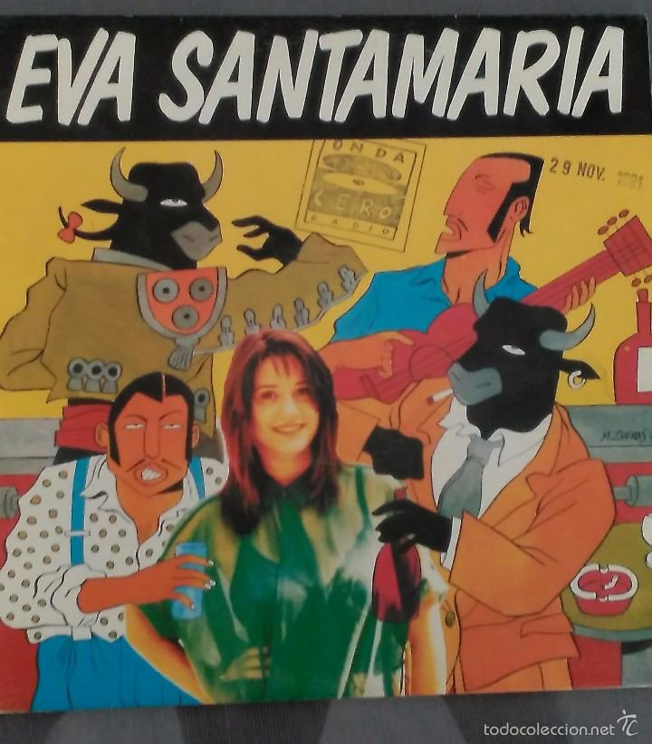 Discos de vinilo: EVA SANTAMARIA  (RUMBA HOUSES) - Foto 1