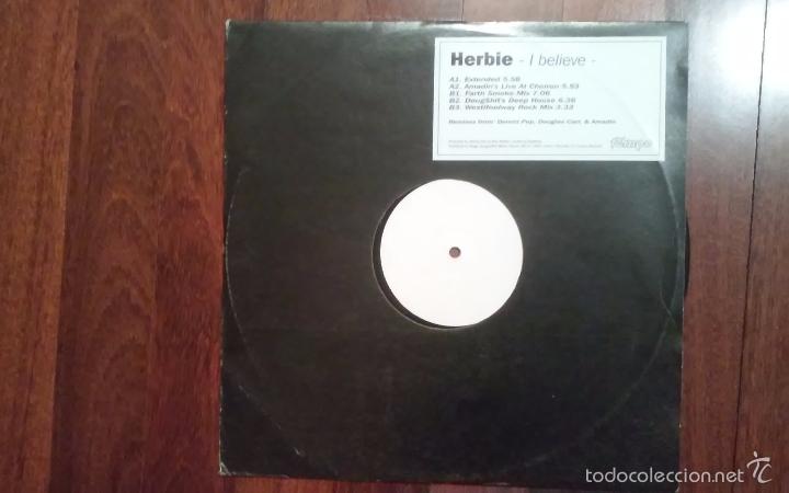 Discos de vinilo: Herbie-i believe.maxi. - Foto 1