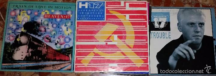Discos de vinilo: LOTE DE TRES SINGLES HEAVEN 17 - Foto 1