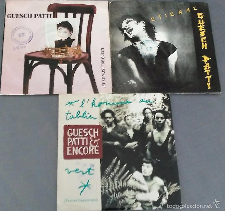 Discos de vinilo: LOTE DE TRES SINGLES GUESCH PATTI / ENCORE - Foto 1