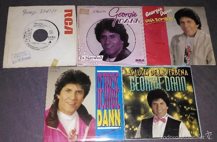 Discos de vinilo: LOTE 5 SINGLES DE GEORGIE DANN - Foto 1