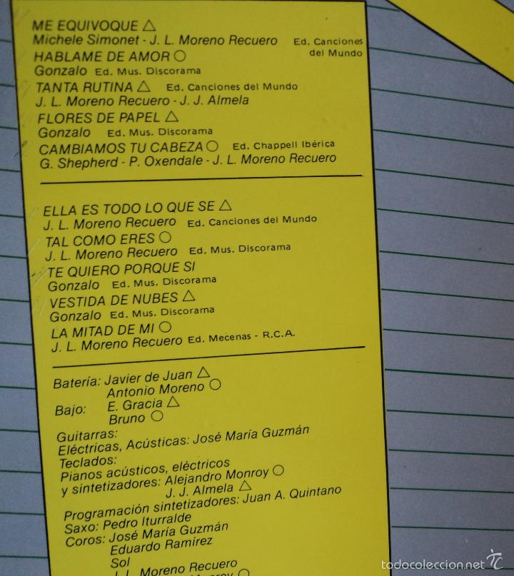 Discos de vinilo: Gonzalo - La mitad de m&iacute; - Edici&oacute;n de 1981 de Espa&ntilde;a - Foto 3