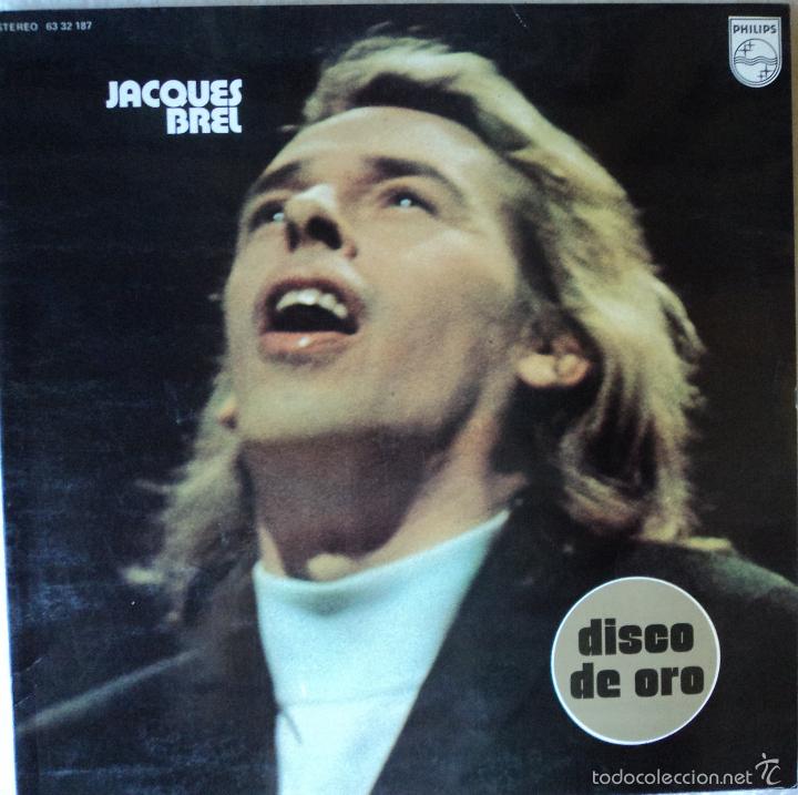 Discos de vinilo: Jacques Brel - El disco de oro - Edici&oacute;n de 1973 de Espa&ntilde;a - Foto 1
