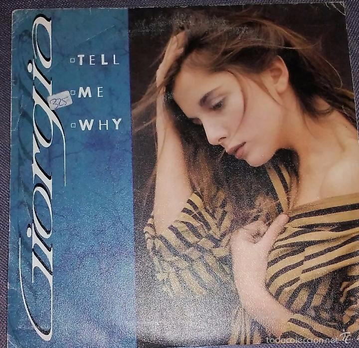 Discos de vinilo: GIORGIA  TELL ME WHY - Foto 1