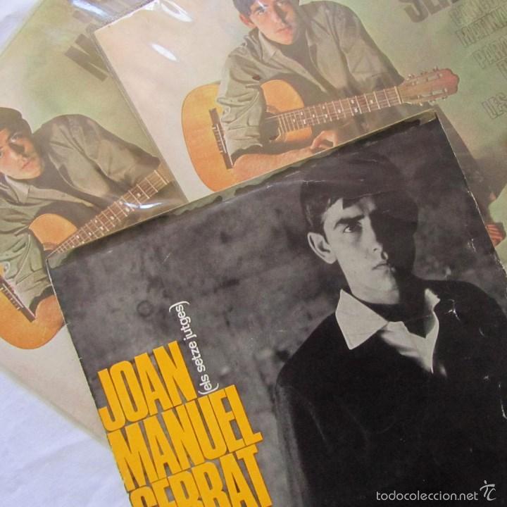 Discos de vinilo: 3 singles de Joan Manuel Serrat - Foto 1