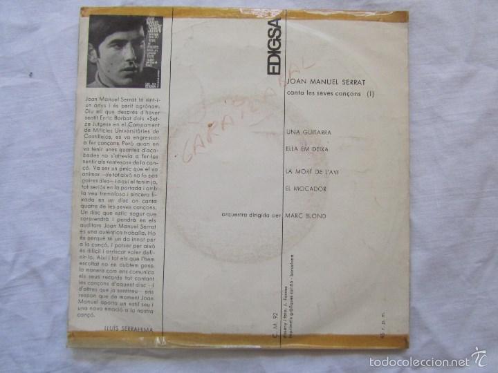 Discos de vinilo: 3 singles de Joan Manuel Serrat - Foto 3