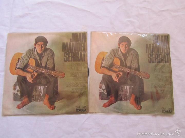 Discos de vinilo: 3 singles de Joan Manuel Serrat - Foto 6