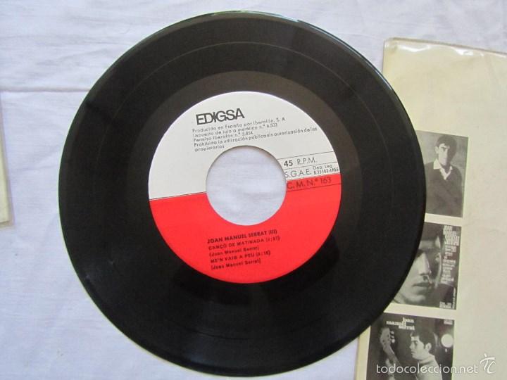 Discos de vinilo: 3 singles de Joan Manuel Serrat - Foto 11