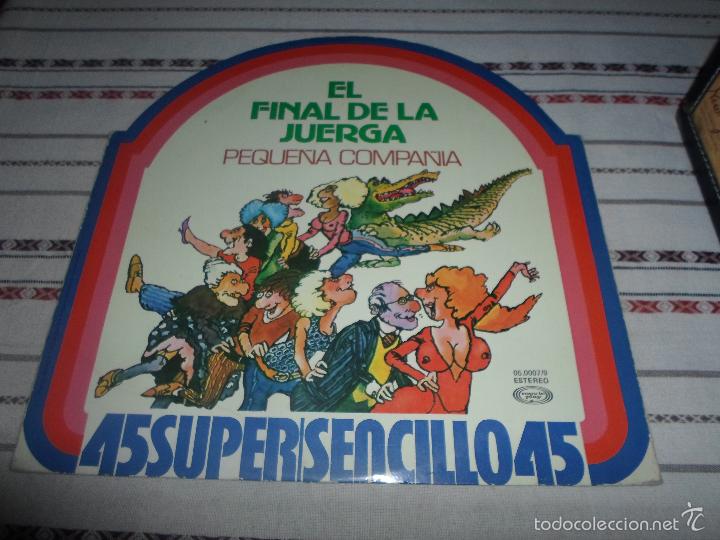 Discos de vinilo: EL FINAL DE LA JUERGA PEQUE&Ntilde;A COMPA&Ntilde;IA - Foto 1