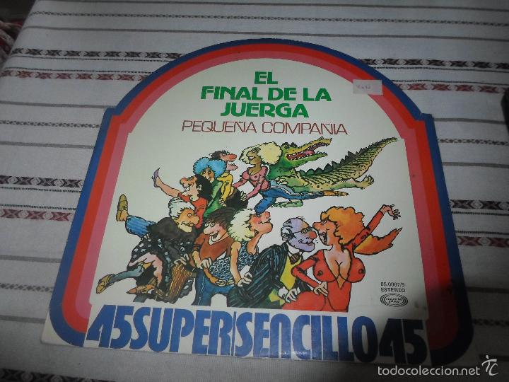 Discos de vinilo: EL FINAL DE LA JUERGA PEQUE&Ntilde;A COMPA&Ntilde;IA - Foto 3