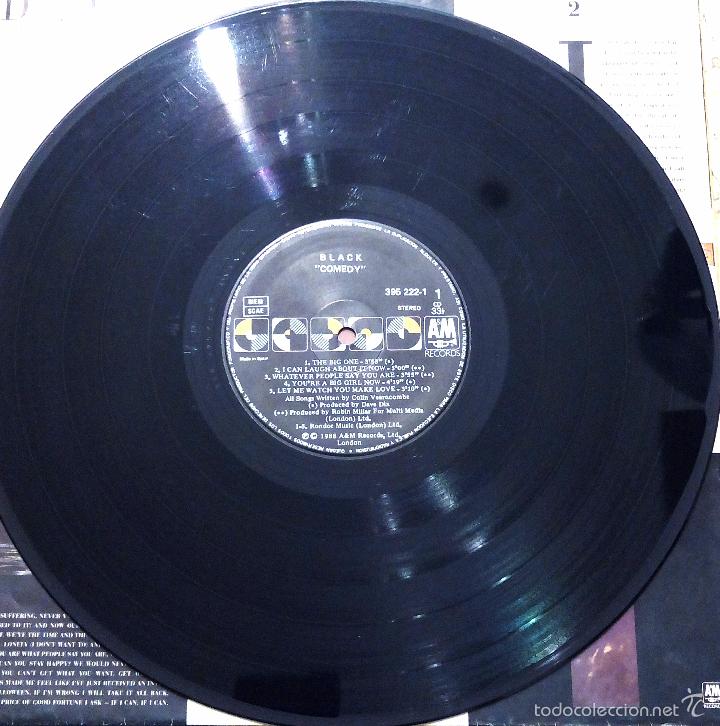 Discos de vinilo: LP BLACK - COMEDY - EUROGRAM 1988. - Foto 4