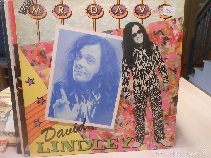 Discos de vinilo: DAVID LINDLEY - MR. DAVE - Foto 1
