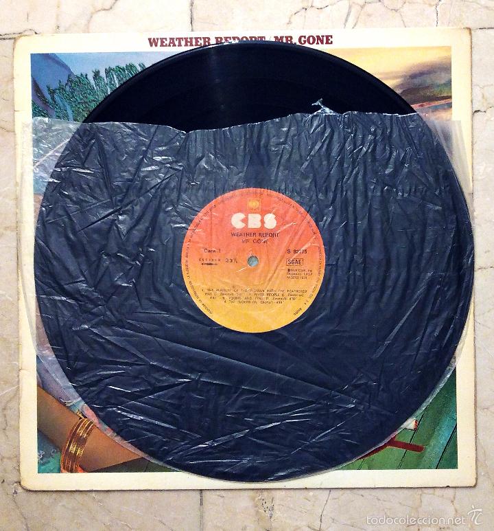 Discos de vinilo: LP WEATHER REPORT - MR. GONE - CBS 1978. - Foto 3
