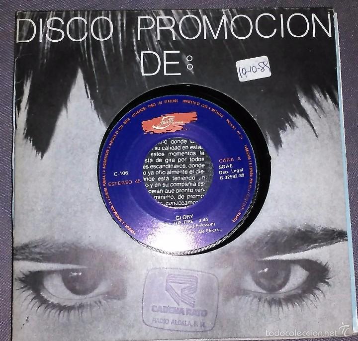 Discos de vinilo: GLORY (FEEL THE FIRE) (SURVIVOR) - Foto 1