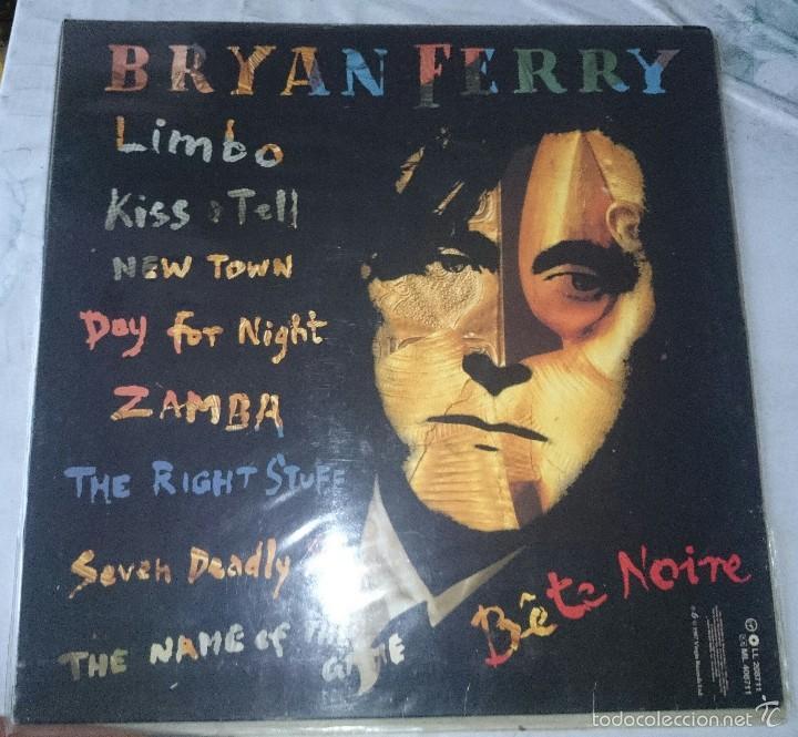 Discos de vinilo: BRYAN FERRY:BETE NOIRE (VIRGIN 1987) - Foto 4