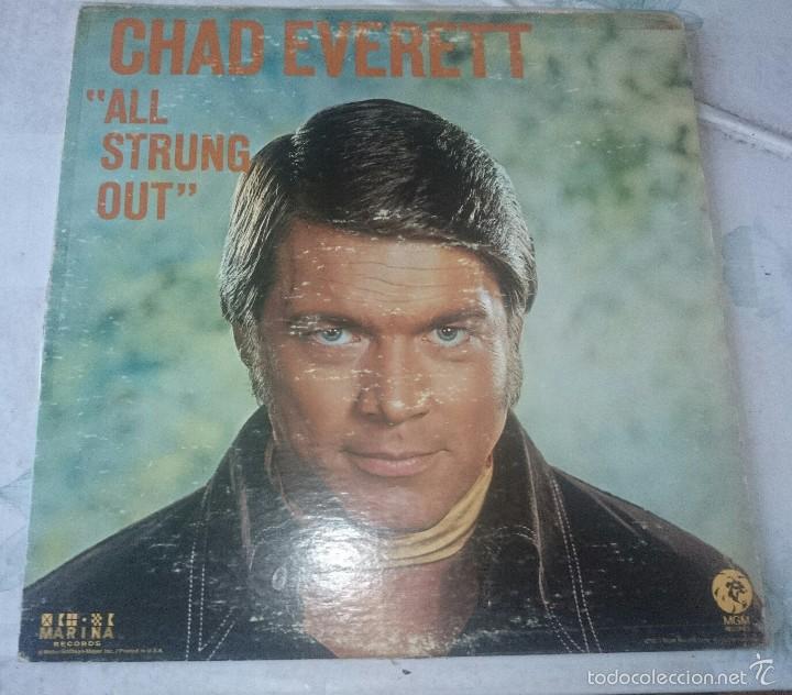 Discos de vinilo: CHAD EVERETT: ALL STRUNG OUT (MGM RECORDS 1970) - Foto 1