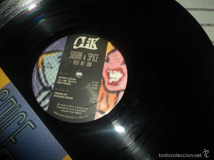 Discos de vinilo: SUGAR N SPICE BEAT MY JAM - Foto 2