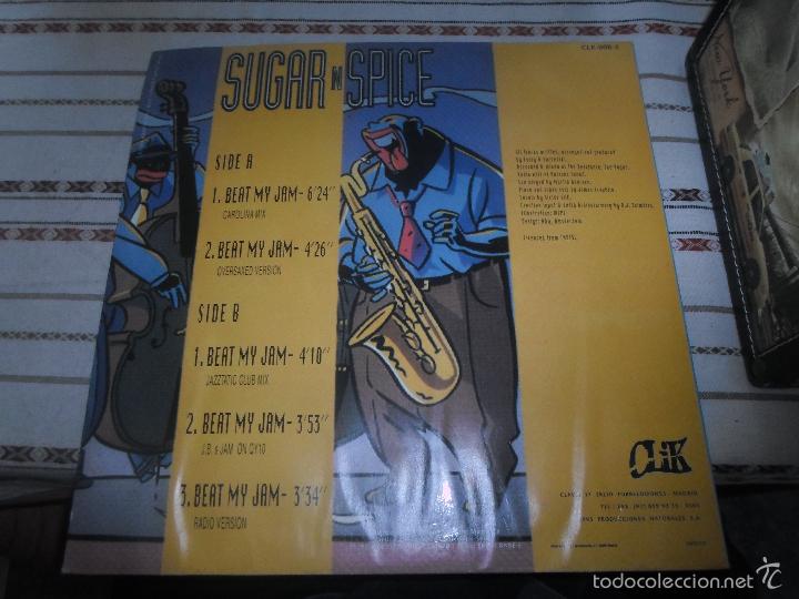 Discos de vinilo: SUGAR N SPICE BEAT MY JAM - Foto 3