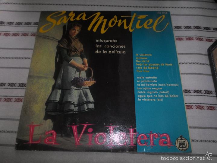 Discos de vinilo: SARITA MONTIEL LA VIOLETERA - Foto 1