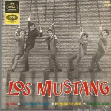 Discos de vinilo: LOS MUSTANG EP SELLO EMI-REGAL AÑO 1964 EDITADO EN ESPAÑA