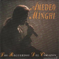 Discos de vinilo: AMEDEO MINGHI LOS RECUERDOS DEL CORAZON SINGLE PROMO RF-977