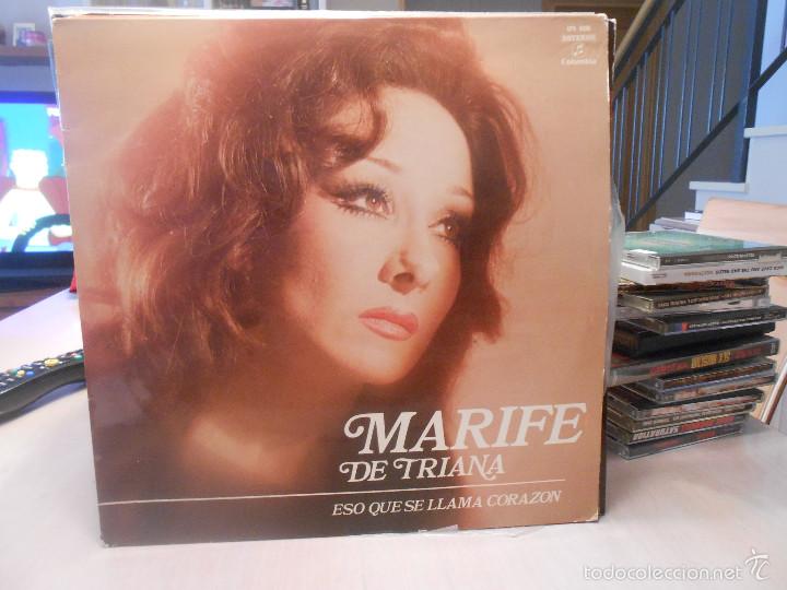 Discos de vinilo: MARIFE DE TRIANA - ESO QUE SE LLAMA CORAZON - Foto 1