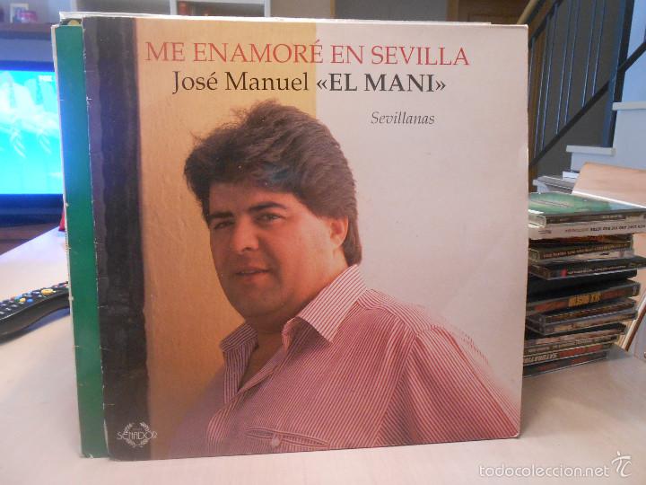 Discos de vinilo: EL MANI - SEVILLANAS - Foto 1