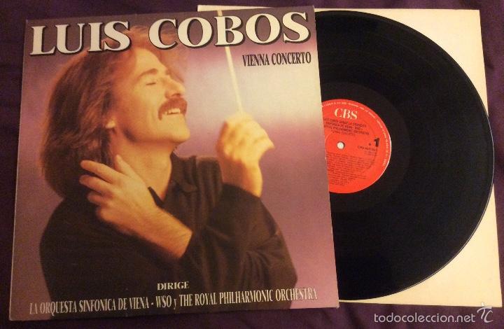 Discos de vinilo: LUIS COBOS. VIENNA CONCERTO. CBS 1988 - Foto 1