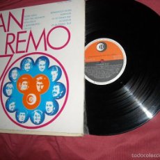 Disques de vinyle: SANREMO 1970 VARIOS ARTISTAS LP SPAIN VER FOTOS ADICIONALES. Lote 58334590