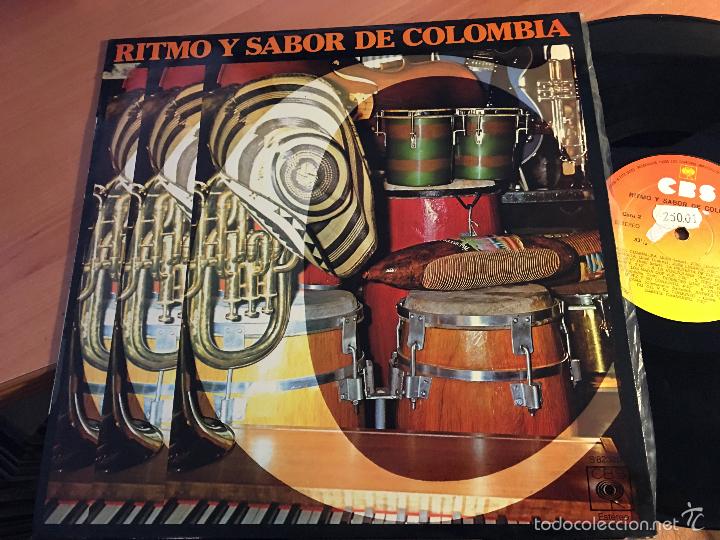 Disques de vinyle: RITMO Y SABOR DE COLOMBIA LP ESPA&Ntilde;A 1977 (B-16)