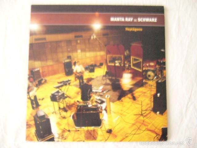 Discos de vinilo: SCHWARZ / MANTA RAY - HEPTAGONO - Foto 1