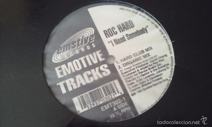 Discos de vinilo: Roc Hard - I Need Somebody - 1995 - Foto 1