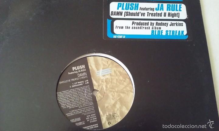 Discos de vinilo: So Plush Featuring Ja Rule - Damn (Shouldve Treated U Right) - 1999 - Foto 1