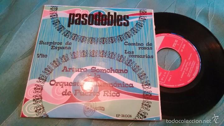 Disques de vinyle: Arturo somohano ep pasodobles Espa&ntilde;a 1968