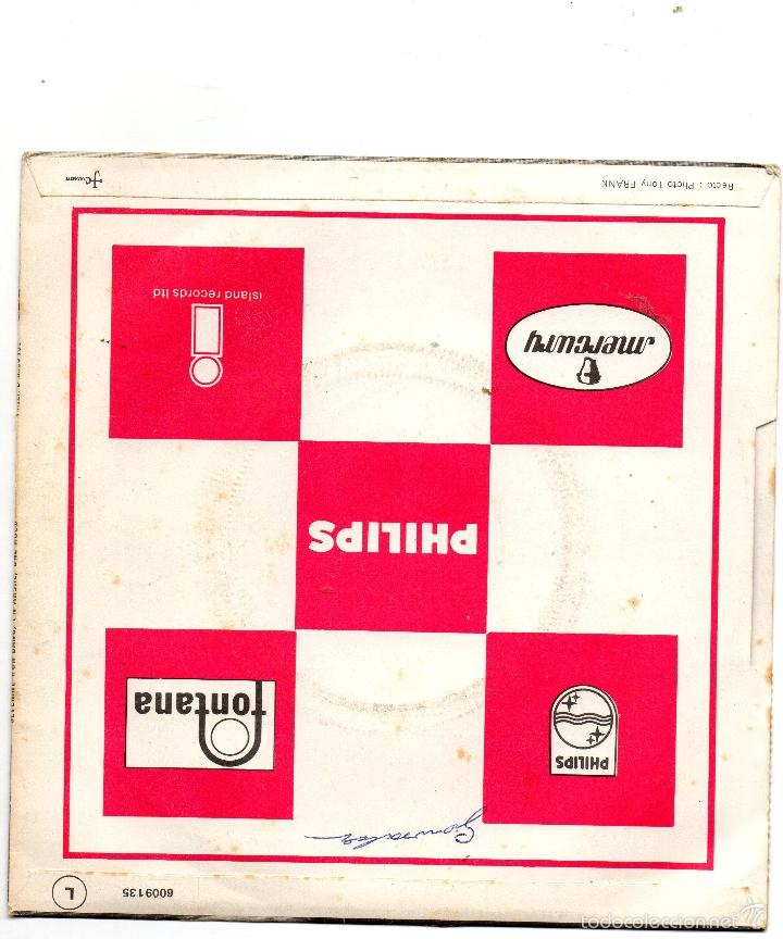 Discos de vinilo: SEVERINE - UN BANC,UNARBRE,UNA RUE - SINGLE - Foto 2