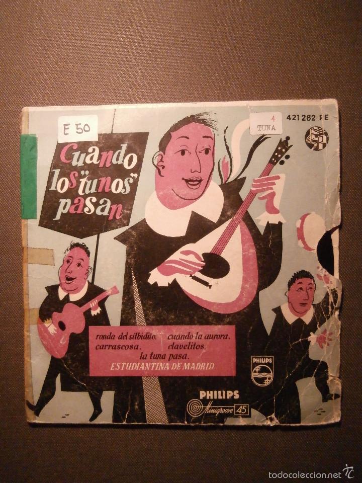 Discos de vinilo: DISCO - VINILO - EP - CUANDO LOS  TUNOS PASAN - PHILIPS - - Foto 1