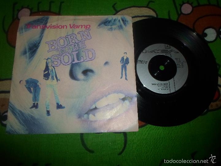 Discos de vinilo: TRANSVISION VAMP - BORN TO BE SOLD - Foto 1