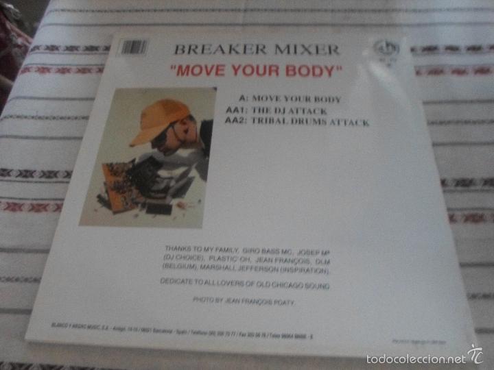 Discos de vinilo: BREAKER MIXER MOVE YOUR BODY - Foto 3