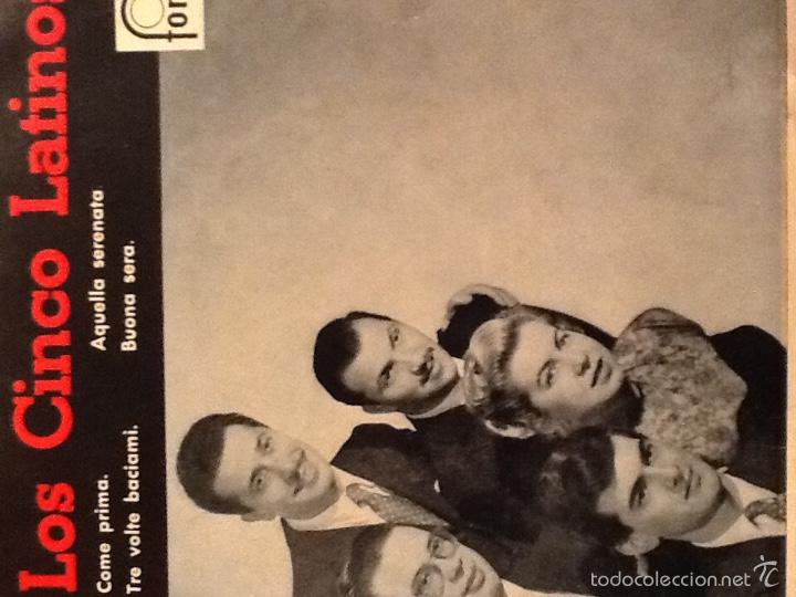 Discos de vinilo: Llos Cinco Latinos - Foto 1