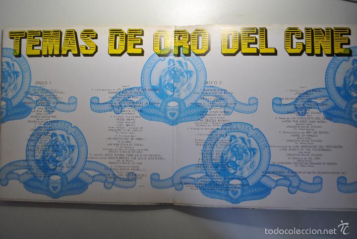 Discos de vinilo: TEMAS DE ORO DEL CINE - 2 LP&acute;s - Foto 2