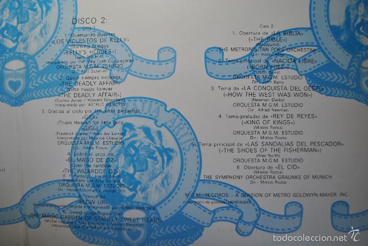 Discos de vinilo: TEMAS DE ORO DEL CINE - 2 LP&acute;s - Foto 4