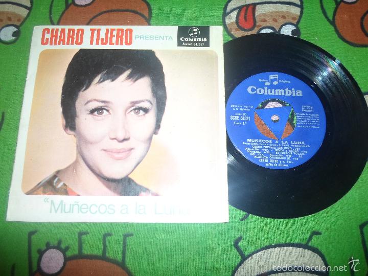 Discos de vinilo: CHARO TIJERO - MU&Ntilde;ECOS A LA LUNA - Foto 1