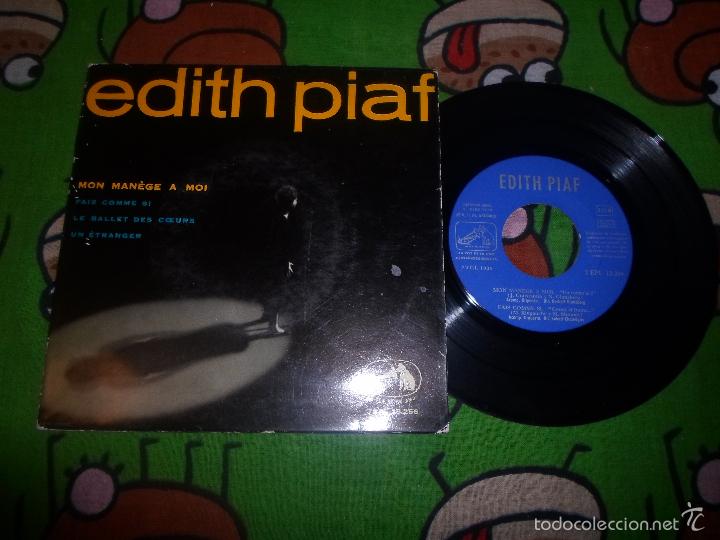 Discos de vinilo: EDITH PIAF, EP, MON MAN&Egrave;GE A MOI - Foto 1