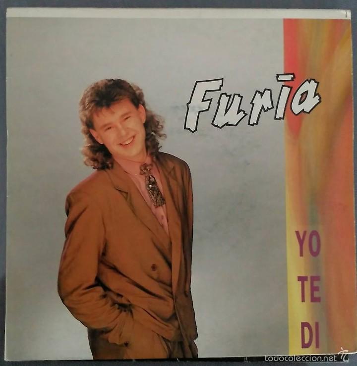 Discos de vinilo: FURIA  (YO TE DI ) DIFICIL  DE VER - Foto 1