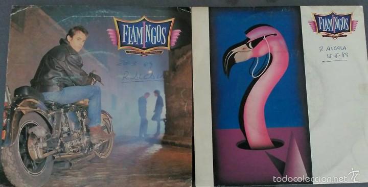 Discos de vinilo: LOTE DE 2 SINGLES FLAMINGOS - Foto 1