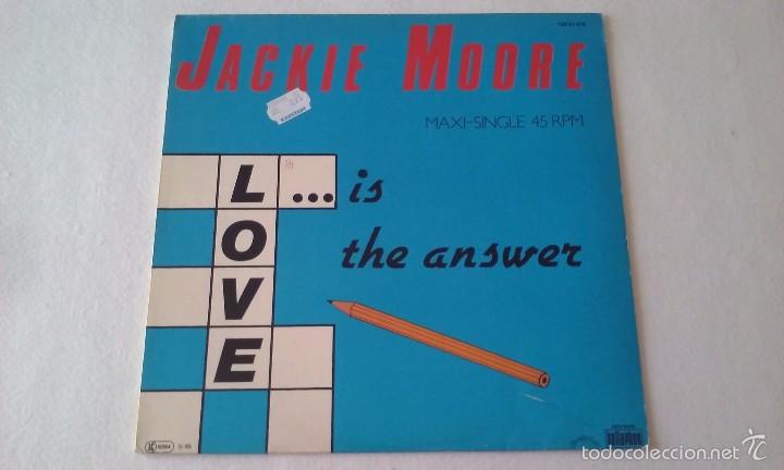 Discos de vinilo: Jackie Moore - Love Is The Answer - 1985 - Foto 1