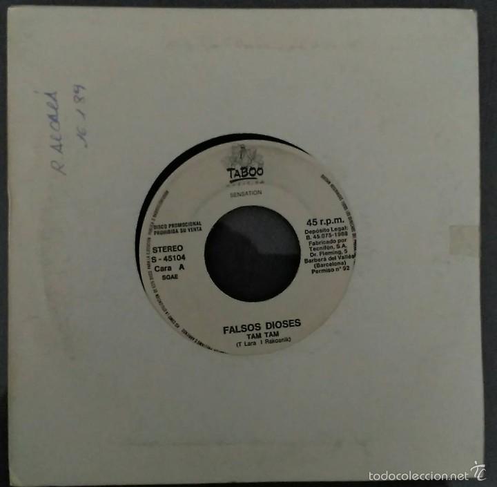 Discos de vinilo: FALSOS DIOSES  (TAM TAM)  DISCO DIFICIL - Foto 1