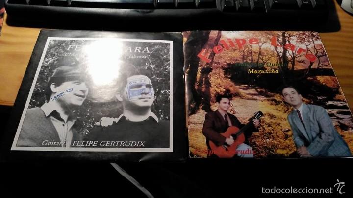 Disques de vinyle: LOTE DE 2 SINGLES DE FELIPE LARA