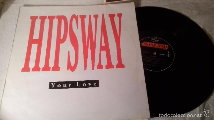 Discos de vinilo: DISCO MAXI SINGLE HIPSWAY - Foto 1